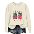 thumbnail image 1 of HAiming Chemise de Noël Garçons Filles Manches Longues Col Rond Chandail Xmas Vêtements Imprimés Mignons, 1 of 3