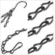 thumbnail image 4 of Cadena de cesta colgante, 3 juegos de cadenas de metal para colgar plantas con clips para macetas, jardineras, jaulas de pájaros, linternas, 4 of 8