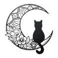 thumbnail image 1 of Adorno de pared de gato acrílico de 12 pulgadas con silueta decorativa para la vida familiar Estilo B, 1 of 9