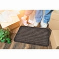 thumbnail image 2 of Outdoor Front Door Mat Chloe Polypropylene Latex Rug 24x16 Brown, 2 of 5