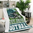 thumbnail image 2 of Football Fans Blanket Gifts for Men Women Throw Blanket Decor for Living Room 60''''x50'''', 2 of 6