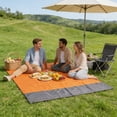 thumbnail image 1 of Miogawg Solid Color Waterproof Picnic Mat Portable Foldable Outdoor Camping Beach Mat Waterproof Polyester Picnic Blanket, 1 of 6