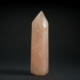 thumbnail image 2 of Polished Rose Quartz Obelisk from Brazil (1.2 lbs), 2 of 4