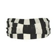 thumbnail image 2 of Lsque Black And White Thick Stripes Pattern Sweatbands Sports Headband for Men & Women - Moisture Wicking Athletic Cotton Terry Cloth Sweatband for Tennis, Basketball, Running, 2 of 9