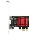 thumbnail image 7 of 2.5G PCIE To RJ45 Networking Card Gigabit Ethernet PCIE Networking Card 10/100/2500Mbps 2.5Gbps RTL8125B Chip For PC Desktop, 7 of 7