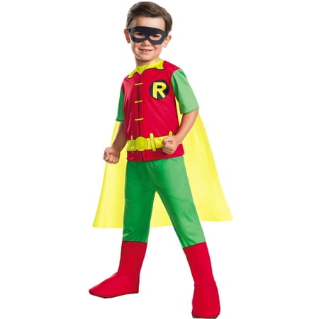 Dc Comics Boys Robin Boy Wonder Teen Titans Childs Halloween Costume