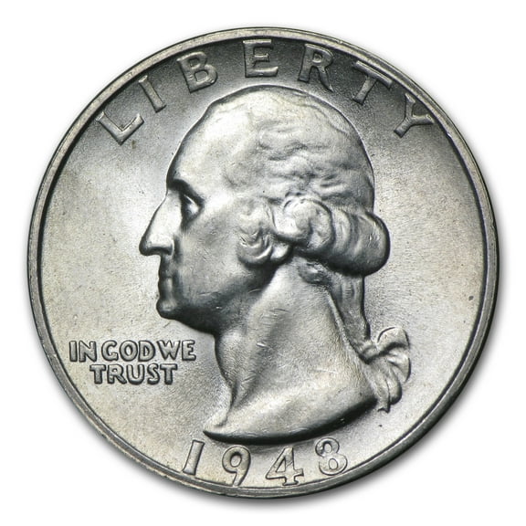 1948-S Washington Quarter BU