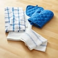 thumbnail image 7 of Mainstays 20-Piece Terry Stripe Kitchen Towel, Dish Cloth, Flour Sack, Oven Mitt, and Pot Holder Set, 7 of 7