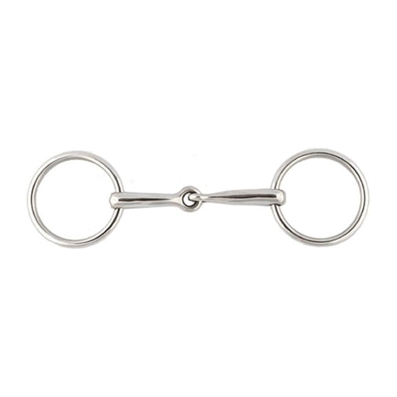 Jacks 20129-5 Stainless Steel Loose Ring Bradoon Bit - 5 in.