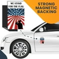 thumbnail image 4 of Magnet Me Up We Stand For The Flag American Vinyl Automotive Magnet, 3x5 in, 4 of 9