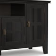 thumbnail image 5 of Simpli Home Artisan 72 inch Wide Solid Wood TV Stand in Hickory Brown For TVs up to 80 inches, 5 of 12