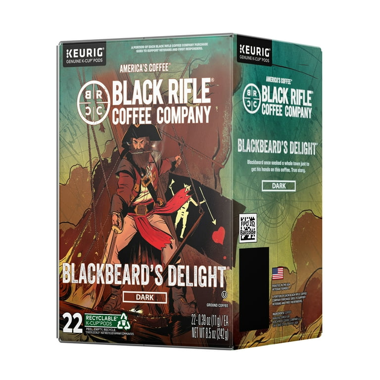 Black Rifle Coffee Co. Blackbeard's Delight Flavored K-Cup Pods