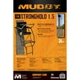 thumbnail image 3 of Muddy MLS1150 Stronghold 1.5 Foot Ladder Treestand, Black, One Size, 3 of 13