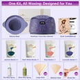 thumbnail image 3 of Lifestance Waxing Kit for Women & Men, L3 Amethyst Digital Wax Warmer 14.1oz Hard Wax Beads & Oil Spray for Brazilian, Bikini, Face Body Hair Removal, 3 of 7