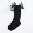 thumbnail image 5 of Toddler Socks Fashion Calf Knee High Lace Large Bow Knot Stockings Comfortable Soft Baby Socks Size 12-18 M, 5 of 6