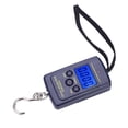thumbnail image 2 of 40kg Digital Hanging Scale with Hook, 3 Buttons, LCD Display for Fishing, Retail, Delivery, Power Saving Function, Clear, 2 of 7