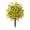 Yellow, variant on Artificial Greenery Shrub Bush with Ground Spikes 22 Inch Faux Garden Stake Plants for Outdoor Porch Patio Wedding Decor