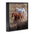 thumbnail image 3 of Stupell Industries Rustic Lodge Brown & White Wild Horses Black Framed Giclee Art, 12 x 12, by Nina Blue, 3 of 8