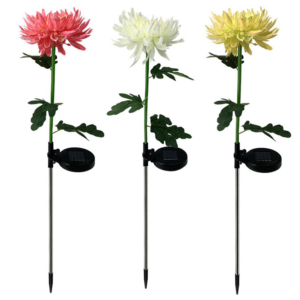 chrysanthemum solar light