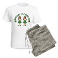 thumbnail image 5 of CafePress - Irish Twins (Redheads) Women's Light Pajamas - Women's Short Sleeve Print T-Shirt and Pants Light Cotton Pajama Set, 5 of 7