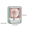 thumbnail image 3 of Ventilador De Nebulización De Escritorio Ventilador de nebulización de escritorio de 2000 mAh Ventilador de enfriamiento de agua de 330 ml de 3 velocidades para dormitorio (verde) Ehuebsd Para estrenar, 3 of 8