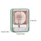 thumbnail image 3 of Ventilador de nebulización de escritorio de 2000 mAh Ventilador de enfriamiento de agua de 330 ml de 3 velocidades para dormitorio (verde), 3 of 7