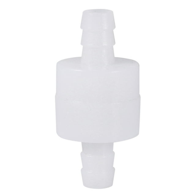 Plastic 1-Way Check Valve, Inline Check Valve, Practical 8mm For Petrol Water