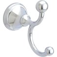 thumbnail image 1 of Franklin Brass 125861 Crestfield Double Robe Hook, Polished Chrome, 1 of 8