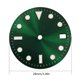 thumbnail image 3 of Modified Watch Accessories Movement Watch Replacement Parts Watch Dials with Ice Blue Luminous Effect Green, 3 of 4