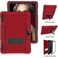 thumbnail image 2 of Kebiory for Pritom M10 Inch Case, Heavy-Duty Drop-Proof Shock-Resistant Kids Friendly Protective case for QuntiCO Y10/Voger priorpad X100/Digiland Tablet DL1036/Gateway 10.1 HD Tablet (Red+Blue), 2 of 6