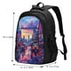 thumbnail image 5 of Easygdp Taxi Colorful Town Mochila para Laptop de Viaje con Puerto USB, Mochila para Laptop con Puerto de Carga USB para Mujeres y Hombres, 5 of 7