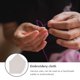 thumbnail image 3 of unbranded 7Ud Tela De Y Lino Para Bordado Color Gris Claro Para Manualidades DIY Durable Y Transpirable, 3 of 7