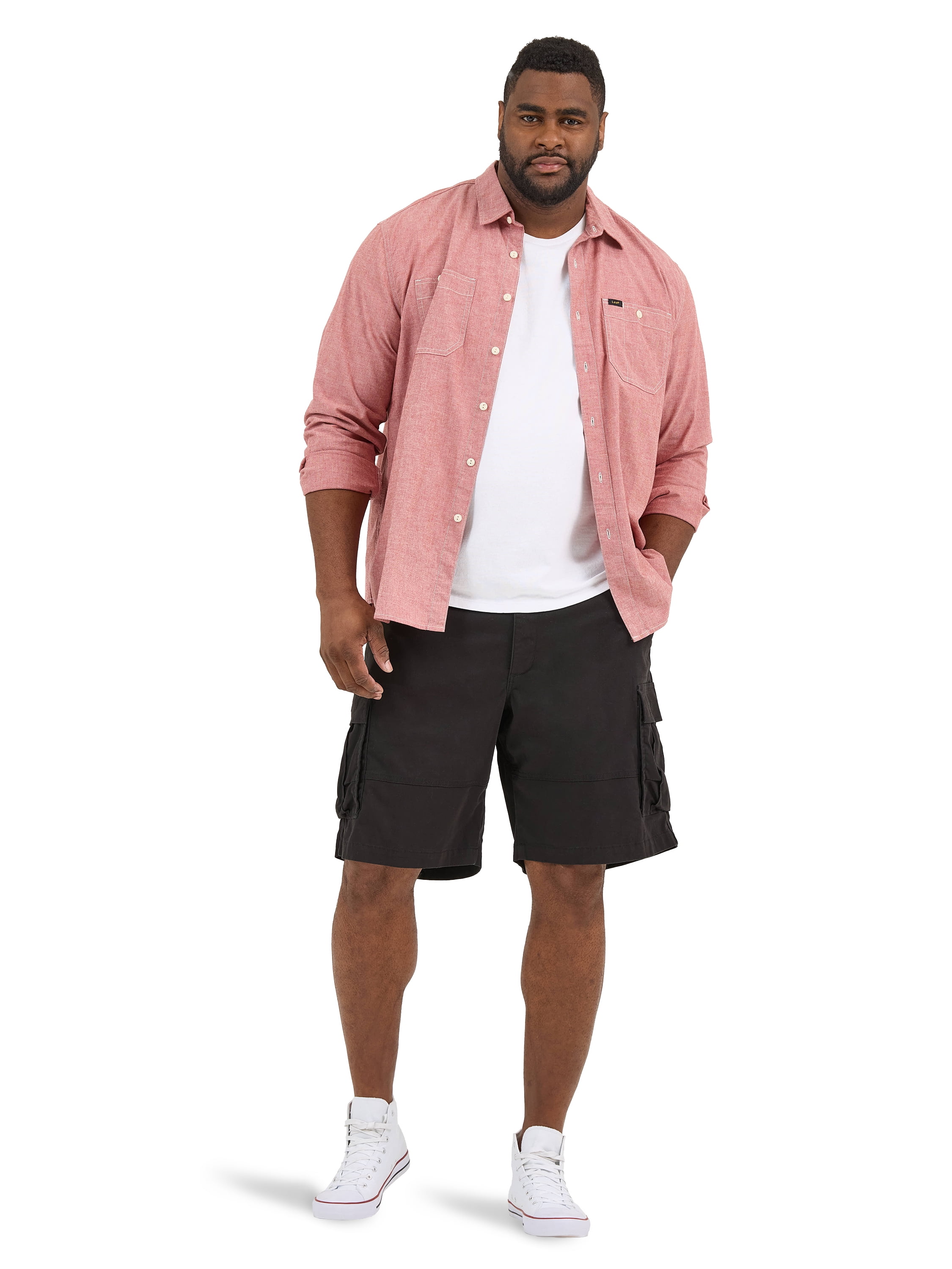 Lee® Men's Big and Tall Extreme Motion 11" Carolina Cargo Short