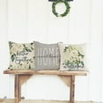 thumbnail image 4 of Spring Pillow Covers 20x20 Inch Greenery Floral Mason Jar Bless This Home Sweet Home Set of 4 Grey Welcome Farmhouse Decorative Throw Pillows Cases Outdoor Decor for Couch Sofa, 4 of 6