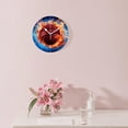 thumbnail image 3 of 16 Inch Wall Clock Battery Operated Silent Clock Decorative for Office, Kitchen, Outdoor, Living Room，Basketball in Fire Flames And Splashing Water Exquisite Art, 3 of 4