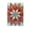 Abstract Red Floral Stained Glass, variant on Violet Red Floral Stained Glass Garden Flag 12X18 Double Sided Yard Flags for Outside Outdoor All Seasonal Decoration