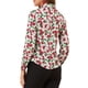 thumbnail image 3 of CAMISAS DE OFICINA DE MANGA LARGA CON BOTONES Y LAZO PARA MUJERES FLORES INSPIRADORAS M, 3 of 7