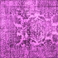 thumbnail image 1 of Ahgly Company Indoor Square Abstract Pink Contemporary Area Rugs, 5' Square, 1 of 4