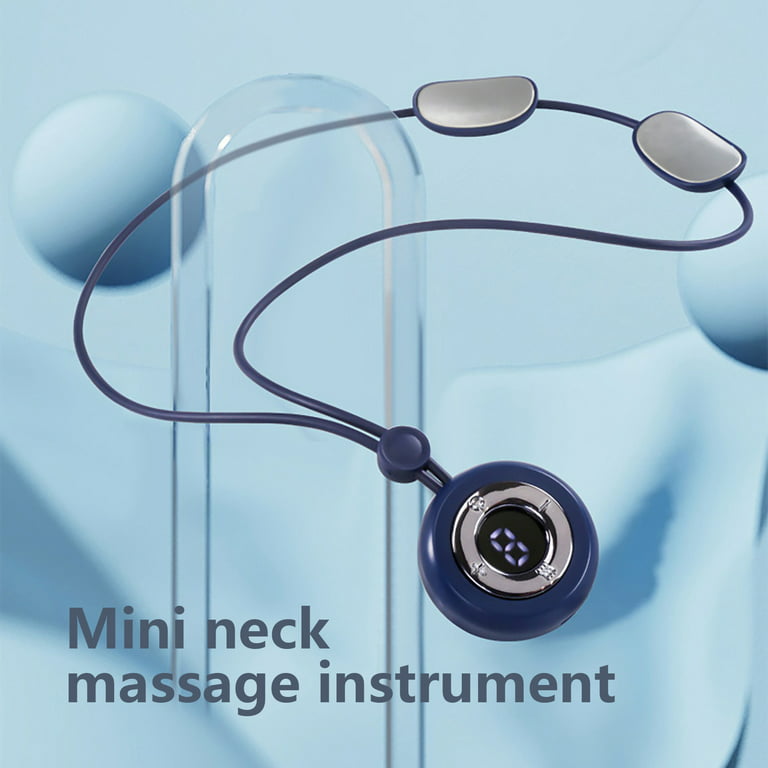 Intelligent Neck Massager, Cordless Neck Massager with Heat , Smart Neck Pendant , 6 Modes 15 Level Massage Deep Tissue for Neck Relaxing