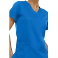 thumbnail image 5 of Medichic Women's Medical Scrubs Top - V-Neck 4-Way Stretch with 3 Pockets - Available in 20+ Colors, 5 of 6