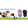 thumbnail image 5 of AirsFish CE Certified Soccer Shin Guards for Kids & Youth, High Impact Resistant Protective Gear for Boys Girls (Ages 2-18), Breathable Comfortable with Lengthened Straps, 1 Pair, S,4 Sizes Available, 5 of 14