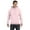 Pink, variant on The Hanes 78 oz EcoSmart 50/50 Pullover Hood - YELLOW - 2XL