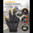 thumbnail image 2 of Guantes De Proteccion Pantalla Tácticos Para Moto Escalada, 2 of 8