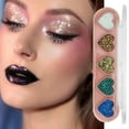 Powder Box Eye Shadow Box Sequins High Gloss Eye Shadow Baking Powder Beauty Makeup Concealer