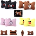 thumbnail image 5 of 2Pcs Car Headrest Pillow, Cartoon Car Neck Pillow, Comfortable Soft Car Seat Pillow, Head Rest Cushion, Universal Headrest Pillow for Travelling and Home, 5 of 5