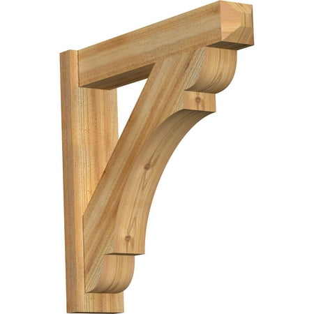

6 W x 28 D x 28 H Olympic Rough Sawn Craftsman Outlooker Western Red Cedar