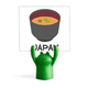 thumbnail image 1 of Traditional Japanese sabrosa sopa de miso Estante de notas, estante de ranas de animales de dibujos animados, 1 of 3