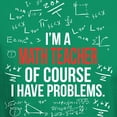 thumbnail image 3 of CafePress - Math Teacher With Problems T Shirt - Men's Classic Graphic Cotton T-Shirt, 3 of 4