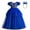 Blue, variant on Dress Gift for Girls Girl Dress Sequins Puff Sleeve Lace Dress for Girls Party Gauze Gown Girls Dress with Bowknot Headwear Save Big