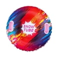 thumbnail image 2 of Tubo de nieve inflable shamjiam Trineo de nieve para regalo de fiesta de vacaciones Color de lunares rojo 95 cm x 95 cm, 2 of 8